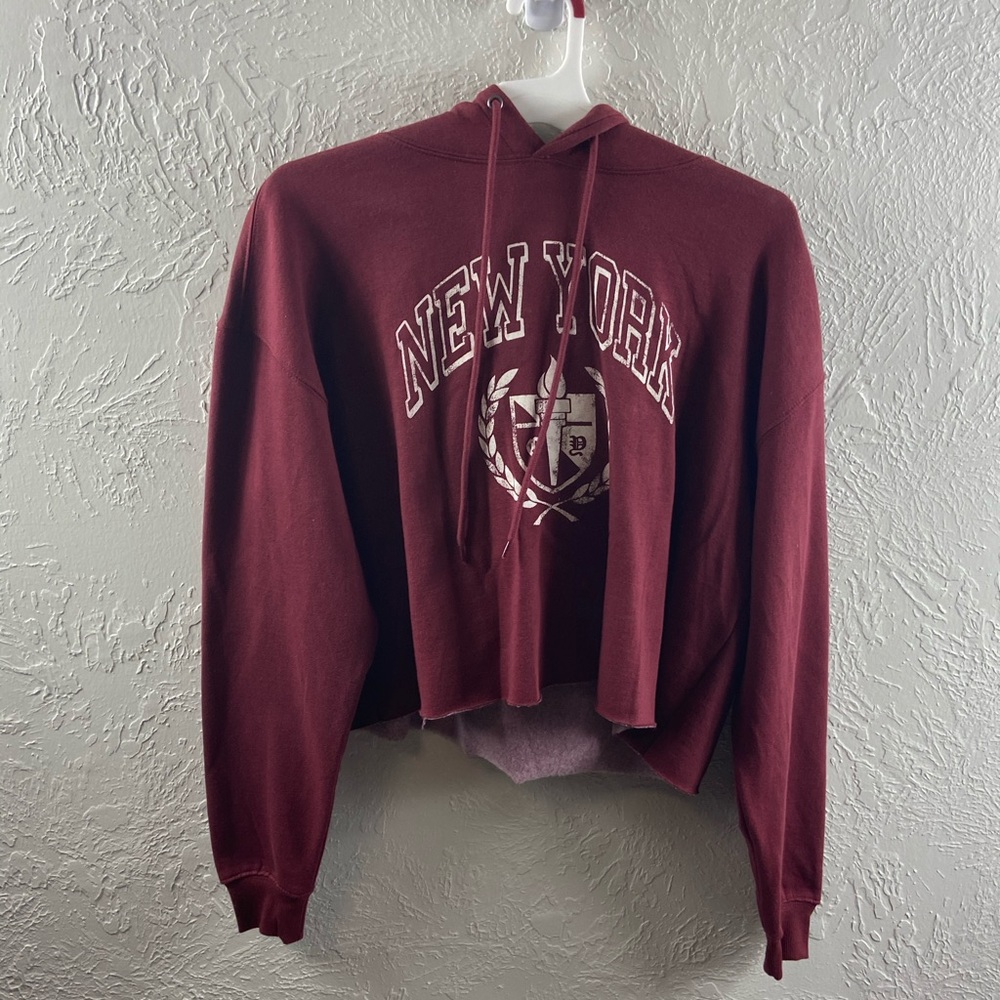 Cropped sweatshirt